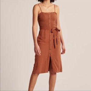 Abercrombie Button Up Midi Dress